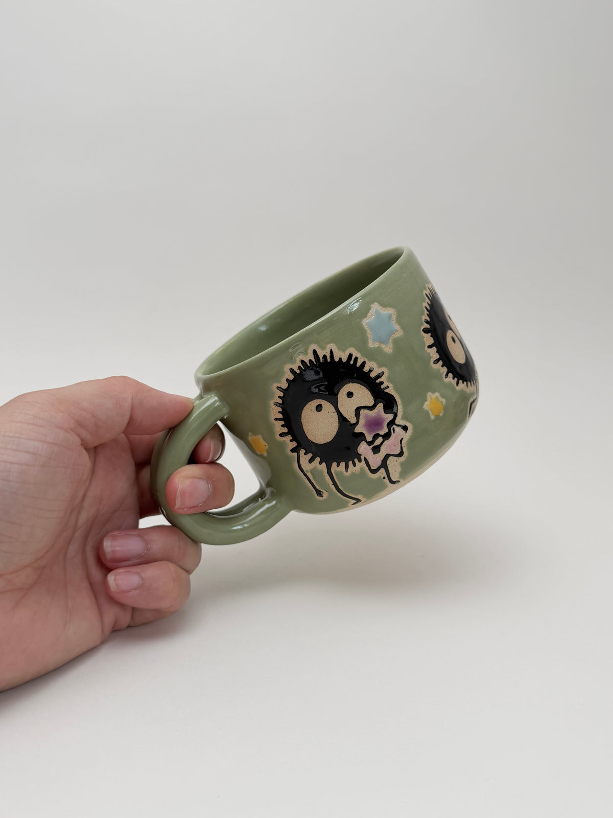 biggie green sprite mug