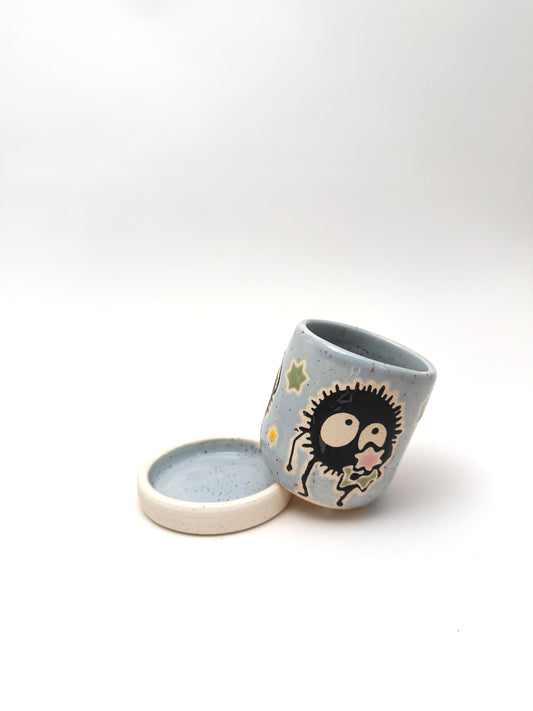 mini blue sprite planter