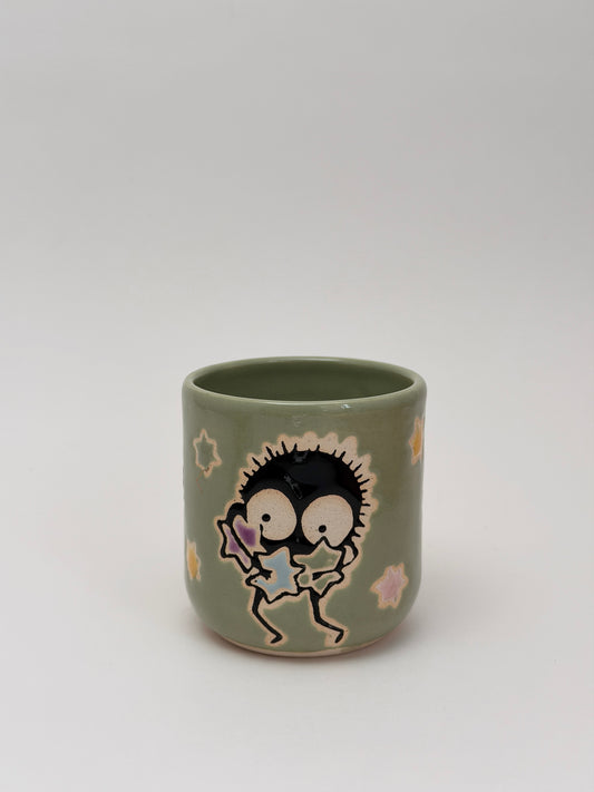 mini green sprite cup