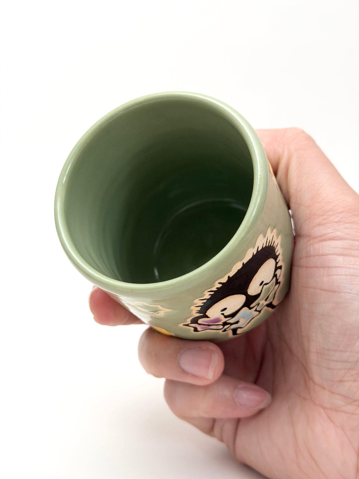 mini green sprite cup