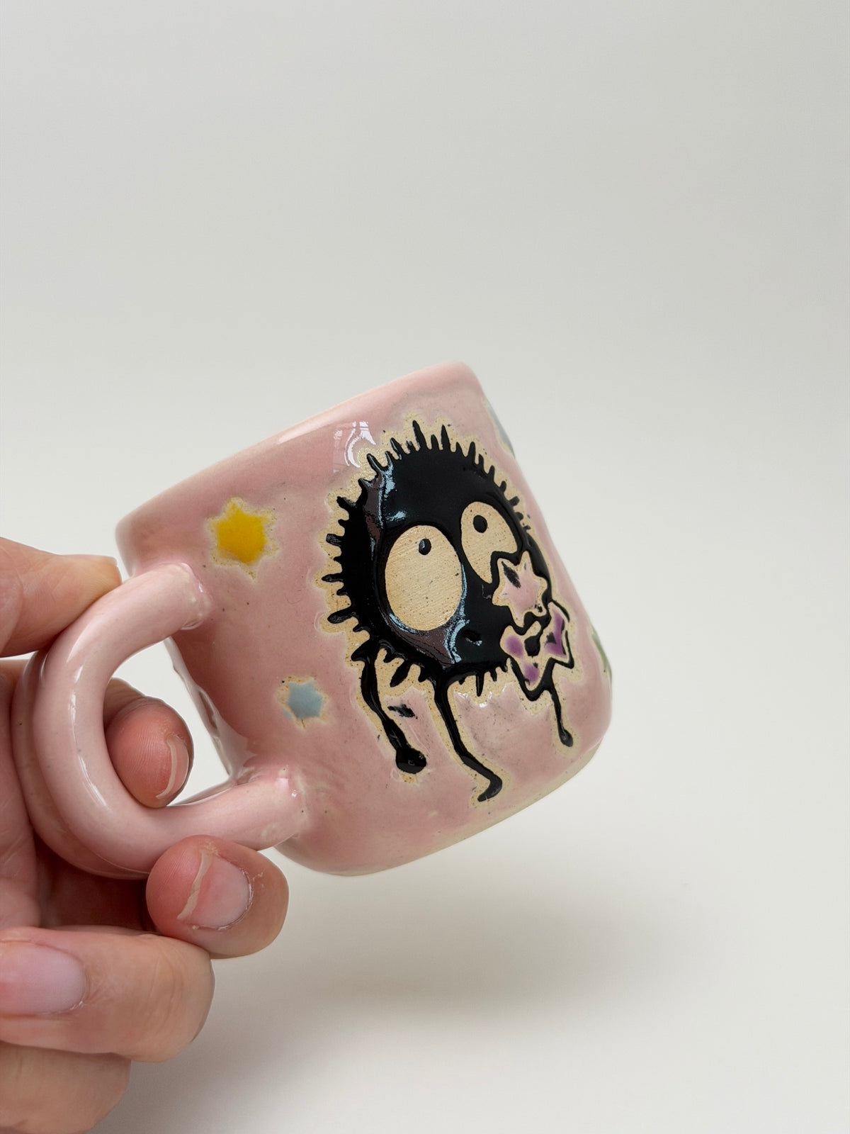 mini pink sprite mug
