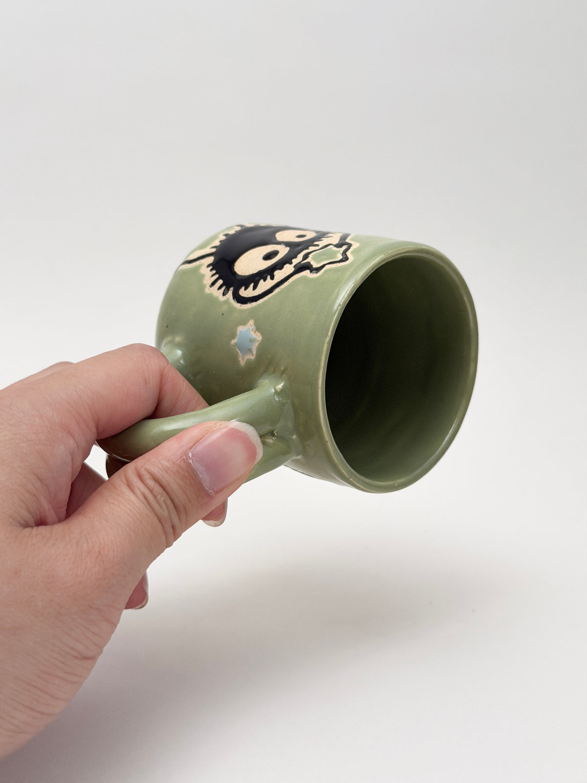 mini green sprite mug